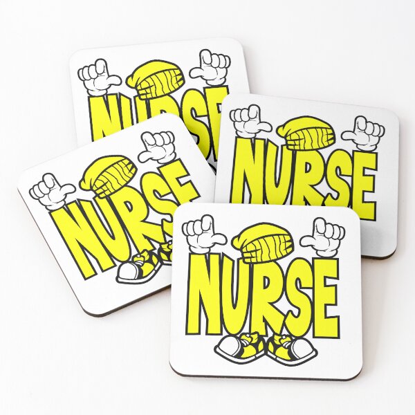Item preview, Nurse - WORK Cartoon Character Bold Retro designed and sold by NFTWords.
