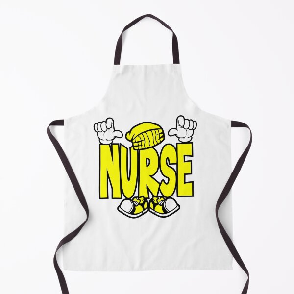 Item preview, Nurse - WORK Cartoon Character Bold Retro designed and sold by NFTWords.