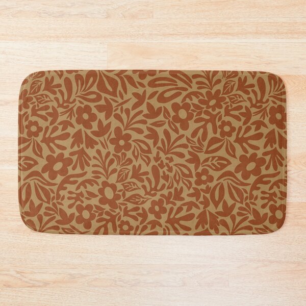 Item preview, Minimalist Core - Red Ochre & Golden Beige designed and sold by Fabricatemyart.