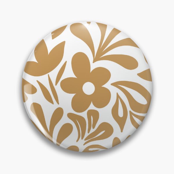 Item preview, Minimalist Core - white & warm gold designed and sold by Fabricatemyart.