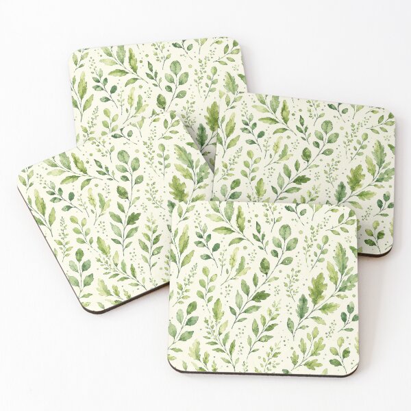 Item preview, Watercolor Green Leaf Pattern Phone Case for Girls | Aesthetic Botanical Leaves Journal for Students | Fresh Green Foliage Blanket for Mom | Botanical Leaf Tote Bag for Teachers designed and sold by VivaFy.