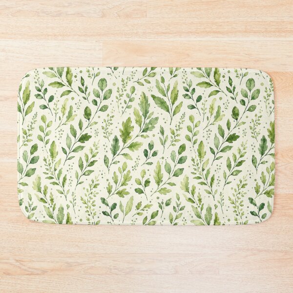Item preview, Watercolor Green Leaf Pattern Phone Case for Girls | Aesthetic Botanical Leaves Journal for Students | Fresh Green Foliage Blanket for Mom | Botanical Leaf Tote Bag for Teachers designed and sold by VivaFy.
