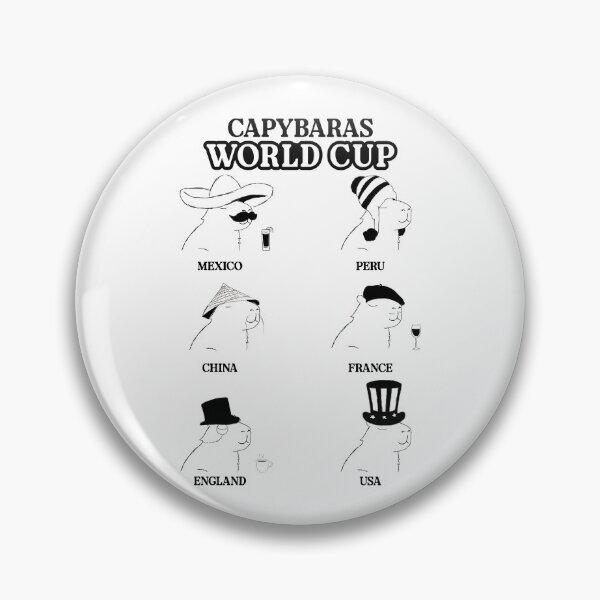 Item preview, CAPYBARAS WORLD CUP designed and sold by samuzai.