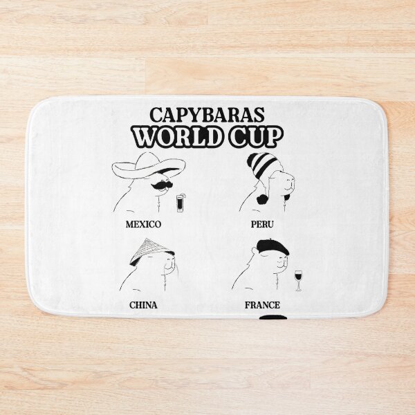 Item preview, CAPYBARAS WORLD CUP designed and sold by samuzai.
