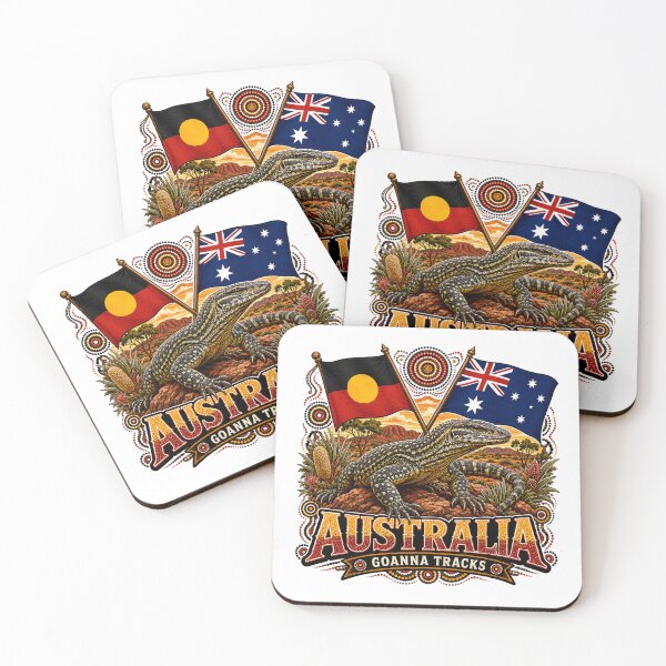 Item preview, Australia Unity – Aboriginal-Inspired Map Design designed and sold by Holiday-Hunter.