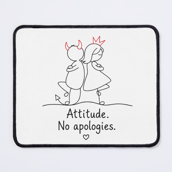 Item preview, Attitude. No Apologies.  designed and sold by byMosia.