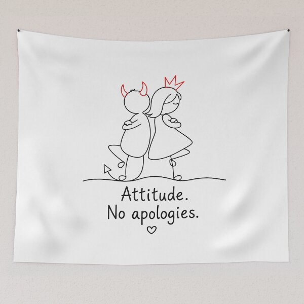 Item preview, Attitude. No Apologies.  designed and sold by byMosia.