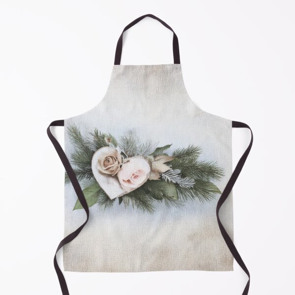 Item preview, Minimal winter floral bouquet with pine and roses designed and sold by olenapetol.