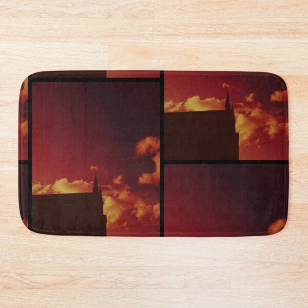 Item preview, dunblane cathedral (scotland) against a red sky (may 2026) designed and sold by photosbykel.