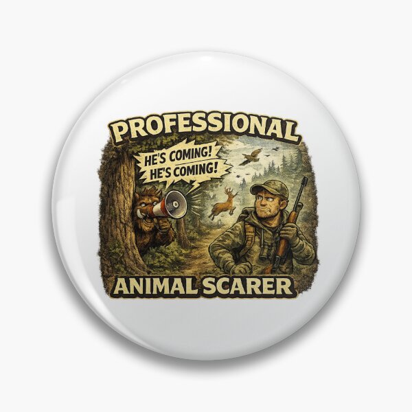 Item preview, Professional Animal Scarer - Funny Hunting Design designed and sold by C6S5M.