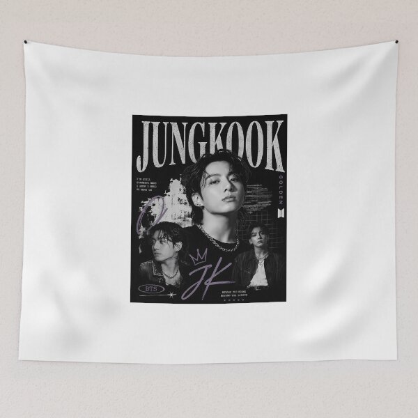 Item preview, Jungkook BTS Poster Design designed and sold by koolthis.