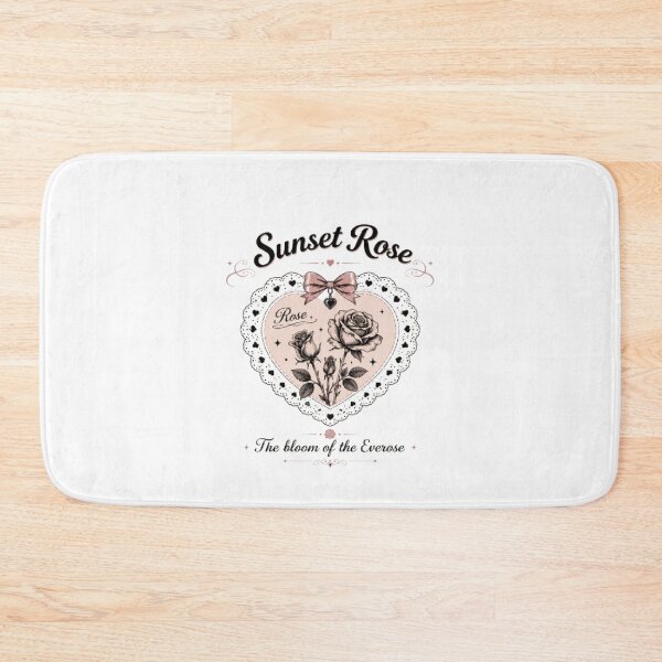 Item preview, Sunset Rose Coquette Heart Lace Design designed and sold by AveniaOficial.