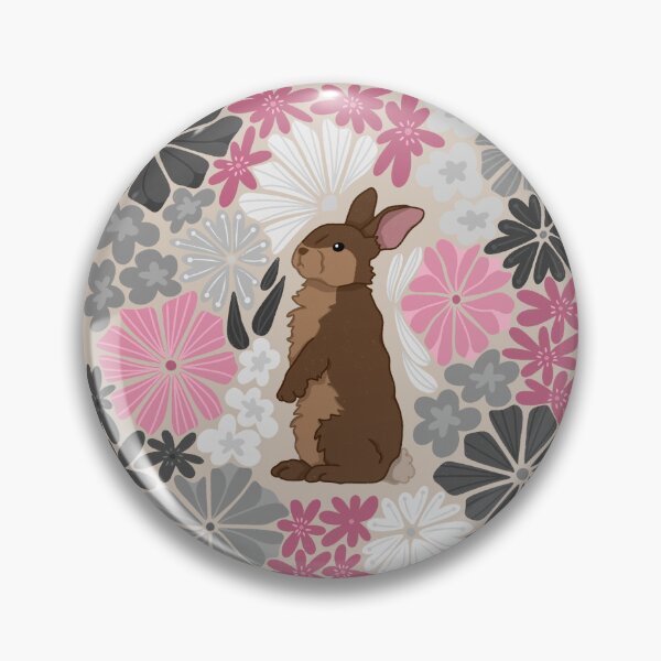 Item preview, Bunny - Demigirl Flag PRINT designed and sold by HannahReeStudio.