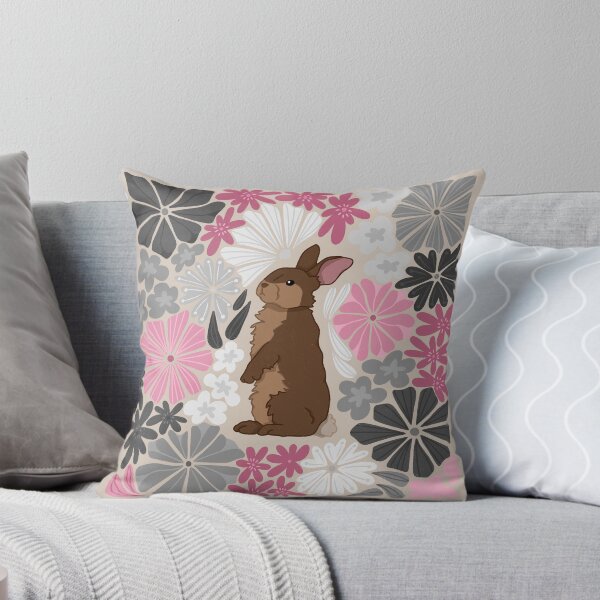 Item preview, Bunny - Demigirl Flag PRINT designed and sold by HannahReeStudio.