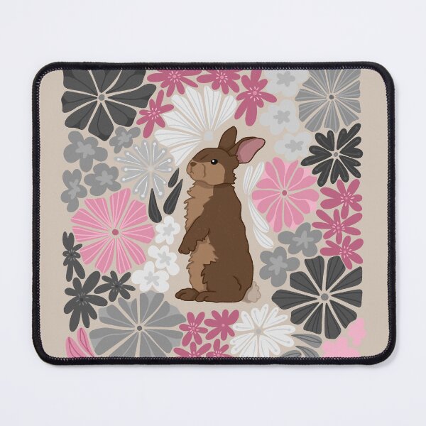 Item preview, Bunny - Demigirl Flag PRINT designed and sold by HannahReeStudio.
