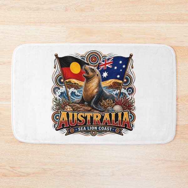 Item preview, Colours of Country – Aboriginal-Inspired Map Design designed and sold by Holiday-Hunter.