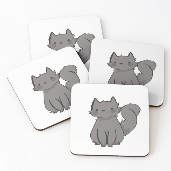 Item preview, Grey Gray Cat designed and sold by brewedinrain.