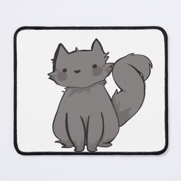 Item preview, Grey Gray Cat designed and sold by brewedinrain.