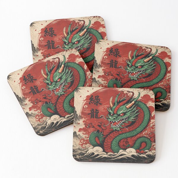 Item preview, Emerald Dragon of the Eastern Seas designed and sold by Fei Long Design Hub.