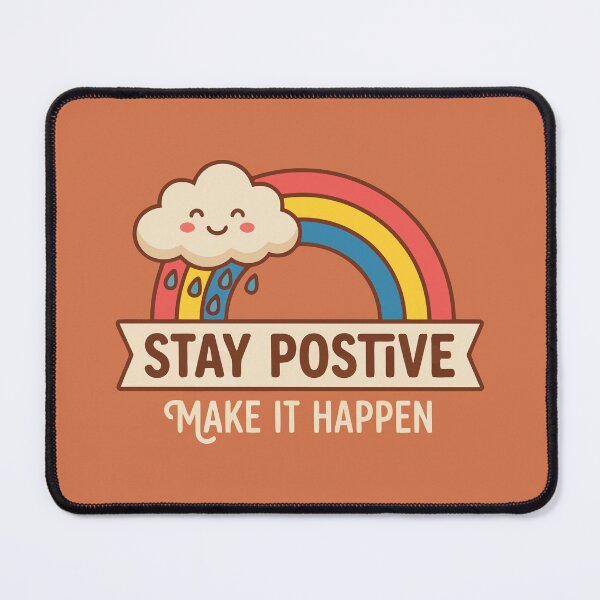 Item preview, Stay Positive, Make It Happen designed and sold by Amir Faysal.
