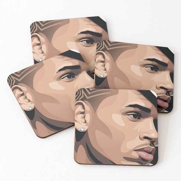 Item preview, Chris Brown Vector Illustration designed and sold by Boruto1231.