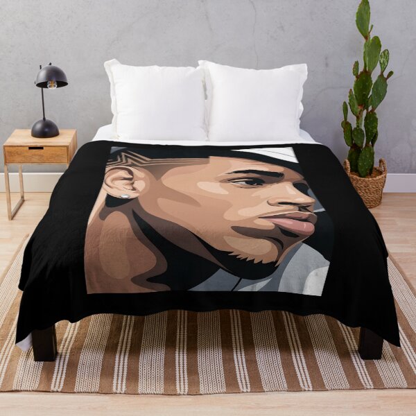 Item preview, Chris Brown Vector Illustration designed and sold by Boruto1231.