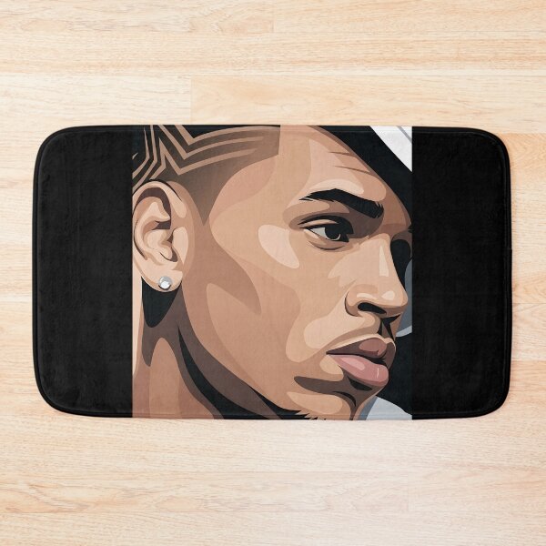 Item preview, Chris Brown Vector Illustration designed and sold by Boruto1231.