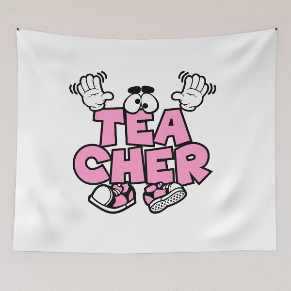 Item preview, Teacher - PROFESSIONS typography Character Bold funny designed and sold by NFTWords.