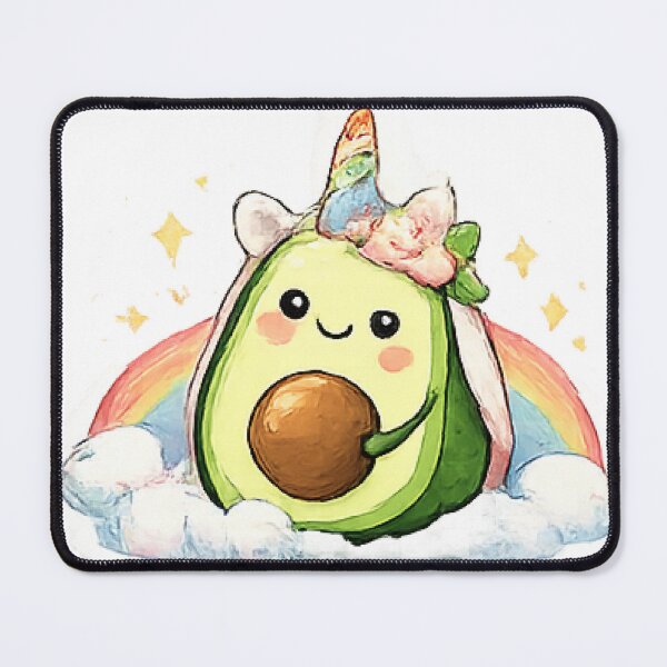 Item preview, Cute Unicorn Avocado designed and sold by Northline Creative.