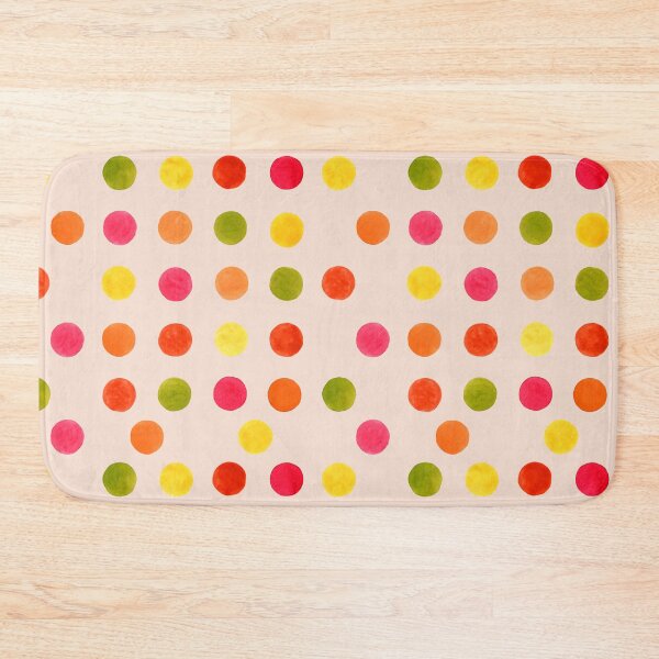 Item preview, Marigold Confetti – Hand-Painted Polka Dot Pattern in Sunwashed Apricot designed and sold by Piret Victoria Ribas.