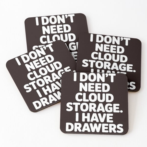 Item preview, Senior Citizen Humor I Don’t Need Cloud Storage. I Have Drawers designed and sold by fantasticdesign.