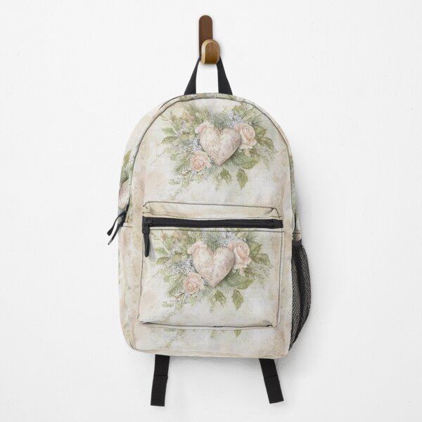 Item preview, Romantic floral heart with vintage roses designed and sold by olenapetol.