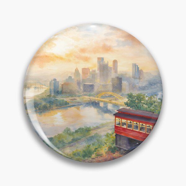 Item preview, Pittsburgh Pennsylvania  designed and sold by Broken Antler Designs .