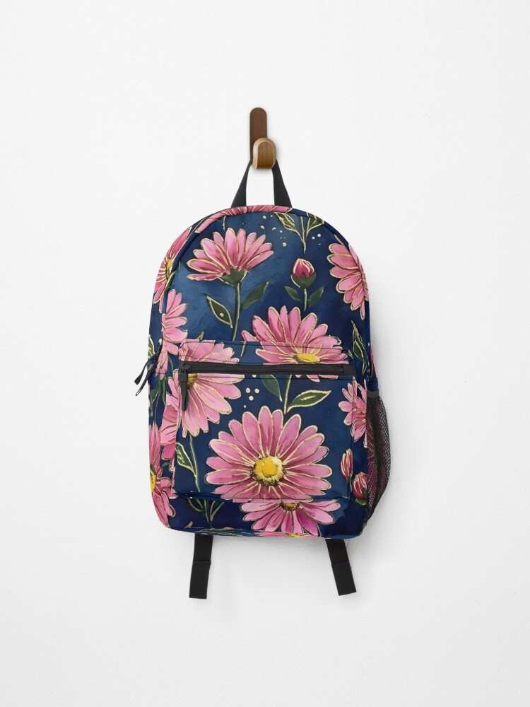 Thumbnail 1 of 3, Backpack, Paper Daisy designed and sold by GraphicsClub.