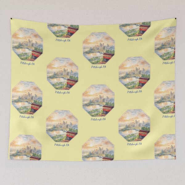 Item preview, Pittsburgh Pennsylvania  designed and sold by Broken Antler Designs .