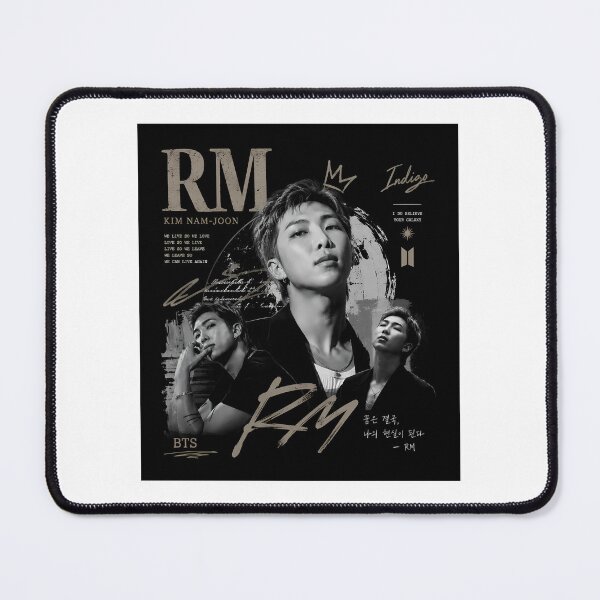 Item preview, RM BTS K-Pop Music Poster designed and sold by koolthis.