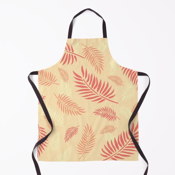 Item preview, Minimalist Tropical Palm Leaves Pattern - Summer Edition Coral and Peach designed and sold by Digital Muse Store.