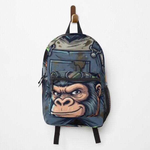 Item preview, Mechanic Gorilla with Wrench Illustration designed and sold by DailySparks.