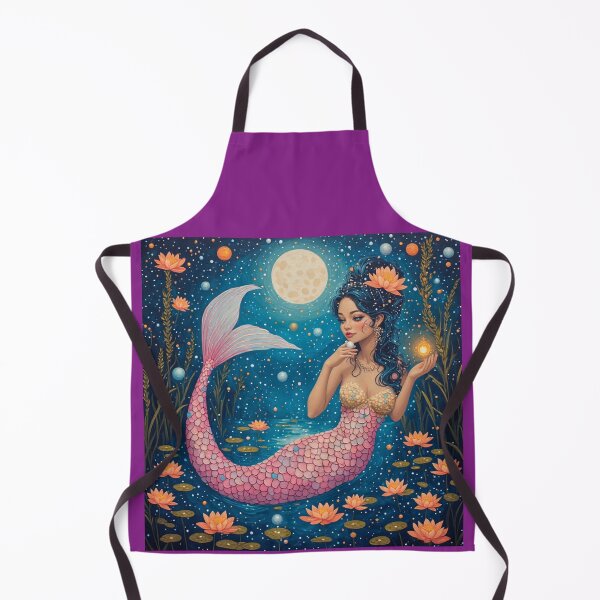 Item preview, The Celestial Mermaid - Guardian of the Cosmic Star designed and sold by Natalia-Vlad.