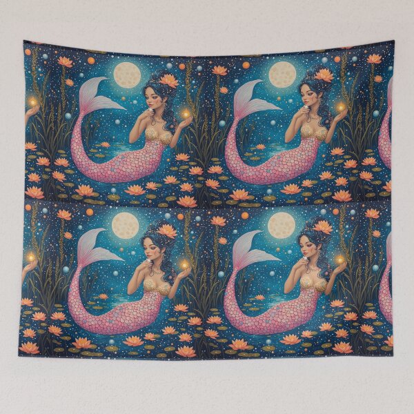 Item preview, The Celestial Mermaid - Guardian of the Cosmic Star designed and sold by Natalia-Vlad.