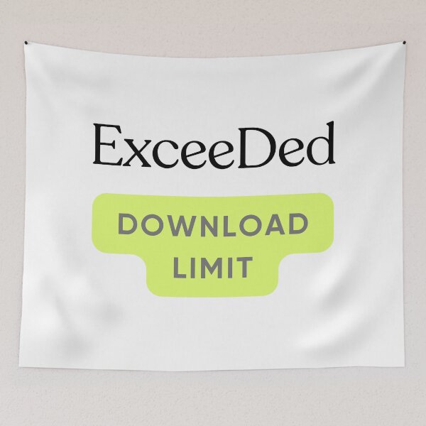 Item preview, Exceeded download limit designed and sold by ArtistTejal.