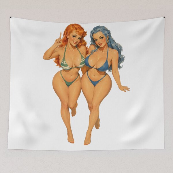 Item preview, Grand Line Retro Pinup Duo 2 designed and sold by Cosplayvintage.