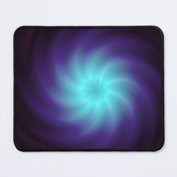 Item preview, Luminous Blue Purple Swirl Vortex Art designed and sold by IntelliMindDesigns.