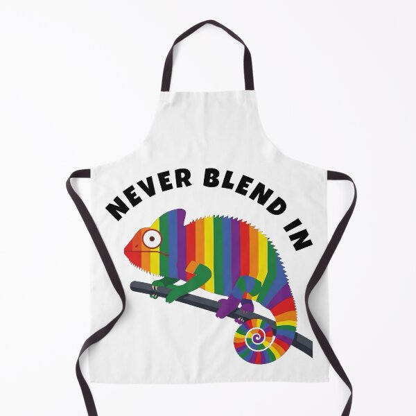 Item preview, Never Blend In Rainbow  Chameleon Pride designed and sold by Fantabuloustef.
