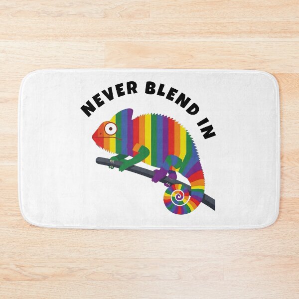 Item preview, Never Blend In Rainbow  Chameleon Pride designed and sold by Fantabuloustef.