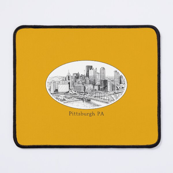 Item preview, Pittsburgh, Pensilvania designed and sold by Broken Antler Designs .