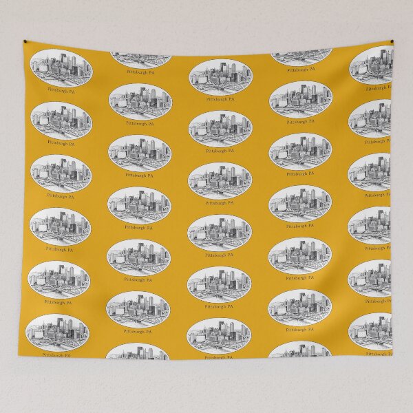 Item preview, Pittsburgh Pennsylvania  designed and sold by Broken Antler Designs .