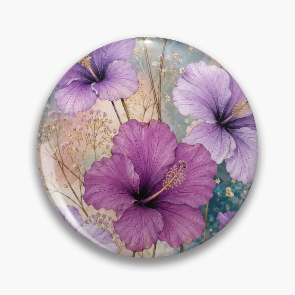 Item preview, Celebrated Hibiscus - Purple designed and sold by scicilysimonee.