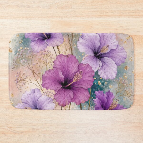 Item preview, Celebrated Hibiscus - Purple designed and sold by scicilysimonee.