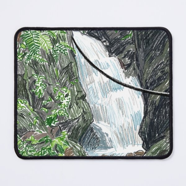 Item preview, Hidden waterfall in the jungle designed and sold by CristianCEB.